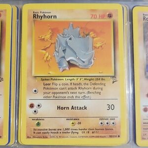 Pokemon Card Rhyhorn